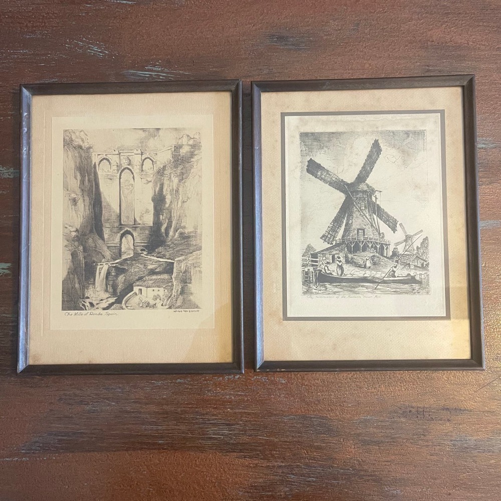 Vintage Menzo Van Esveldt The Mills of Ronda/The forerunner of Modern Flour Mill